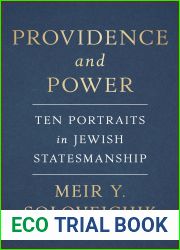 Providence and Power: Ten Portraits in Jewish Statesmanship