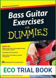 Bass Guitar Exercises For Dummies