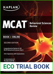 Kaplan MCAT Behavioral Sciences Review: Book + Online