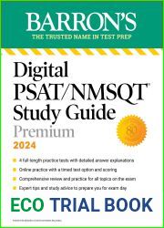 Digital PSAT NMSQT Study Guide Premium, 2024: 4 Practice Tests + Comprehensive Review + Online Practice