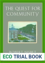 The Quest for Community: A Study in the Ethics of Order and Freedom (Background)
