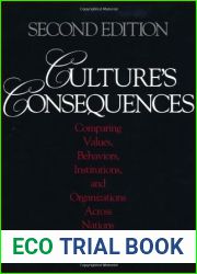 Culture?s Consequences: Comparing Values, Behaviors, Institutions and Organizations Across Nations