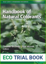 Handbook of Natural Colorants