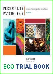 Personality Psychology: Domains of Knowledge about Human Nature