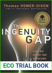 The Ingenuity Gap: Can We Solve the Problems of the Future?