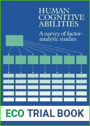 Human Cognitive Abilities: A Survey of Factor-Analytic Studies