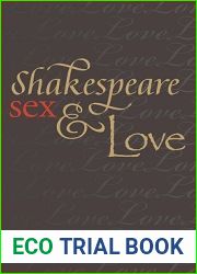Shakespeare, Sex, and Love