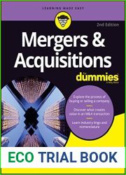 Mergers and Acquisitions For Dummies (For Dummies (Business and Personal Finance))