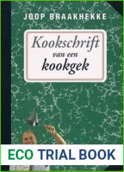 Kookschrift van een kookgek