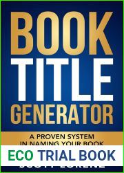 Book Title Generator: A Proven System in Naming Your Book