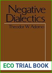 Negative Dialectics