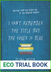 I Can|t Remember The Title But The Cover is Blue