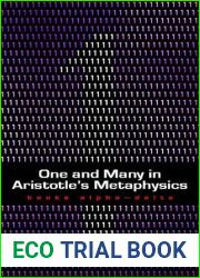 One and Many in Aristotle|s ‘Metaphysics|: Books Alpha-Delta