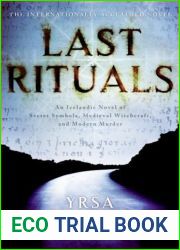 Last Rituals (THora Gudmundsdottir, #1)