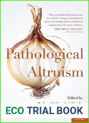 Pathological Altruism