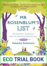 Mr. Rosenblum|s List, or, Friendly Guidance for the Aspiring Englishman