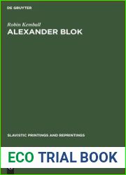 Alexander Blok: A study in rhythm and metre (Slavistic Printings and Reprintings, 33)