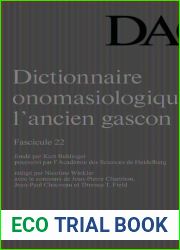 Dictionnaire onomasiologique de l|ancien gascon (DAG). Fascicule 15