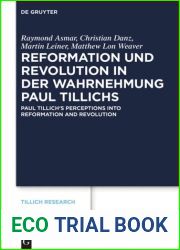 Paul Tillich|s Perceptions into Reformation and Revolution