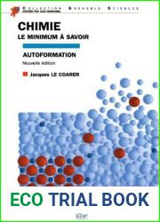 Chimie, le minimum a savoir (Nelle edition) (Grenoble Sciences) (French Edition)