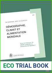 DEMOGRAPHIE CLIMAT ET ALIMENTATION MONDIALE