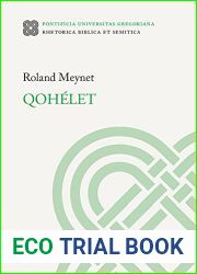 Qohelet (Rhetorica Biblica Et Semitica, 31) (French Edition)