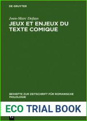 Jeux et enjeux du texte comique: Strategies discursives chez Alphonse Allais (Beihefte zur Zeitschrift fur romanische Philologie, 243) (French Edition)