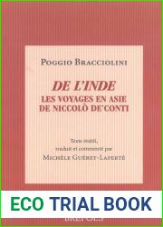 DE L|INDE. VOYAGES EN ASIE DE NICCOLO DE CONTI (French Edition)