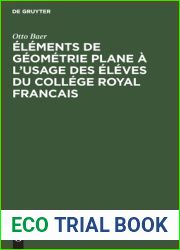 Elements de geometrie plane a l|usage des eleves du college royal francais (French Edition)