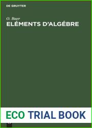 Elements d|algebre: A l|usage des classes moyennes du college royal francais (French Edition)