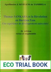 Thomas Sankara et la revolution au Burkina Faso