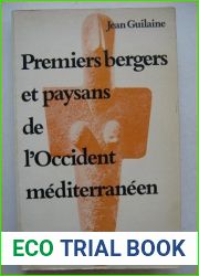 Premiers bergers et paysans de l|Occident mediterraneen (Civilisations et societes) (French Edition)