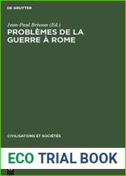 Problemes de la guerre a Rome (Civilisations et Societes, 12) (French Edition)