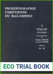 Prosopographie chretienne du Bas-Empire (French Edition)