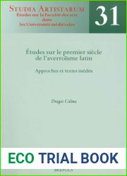 Etudes sur le premier siecle de l|averroisme latin