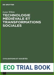 Technologie Medievale et Transformations Sociales