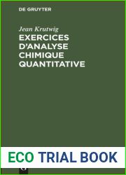 Exercices d|Analyse Chimique Quantitative