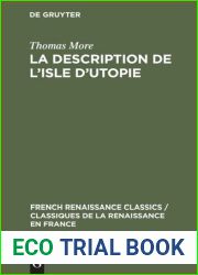 La Description de l|Isle d|Utopie