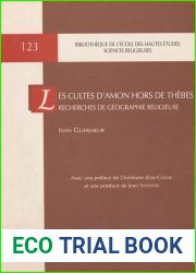 Les cultes d|Amon hors de Thebes. Recherches de geographie religieuse
