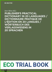 Publisher|s Practical Dictionary in 20 Languages