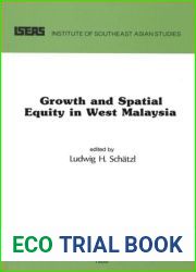 Growth and Spatial Equity in West Malaysia (Research Notes in Discussions Paper, No 63)