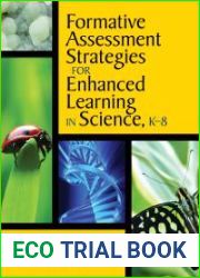 Formative Assessment Strategies for Enhanced Learning in Science, K-8