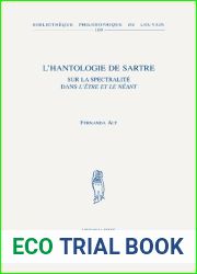 L|hantologie de Sartre : Volume 109