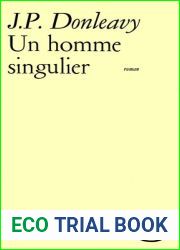 UN HOMME SINGULIER (LETTRES NOUV) (French Edition)