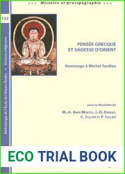 Pensee grecque et sagesse orientales. : Hommage a Michel Tardieu