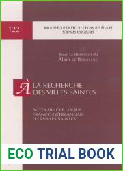 A la recherche des villes saintes