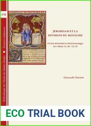 Jeroboam Et La Division Du Royaume (1 Rois 11,26 - 12,33) Etude Historico-Philologique (Bibliotheque de L|Ecole Des Hautes Etudes, Sciences Religieu) (French Edition)