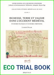 Richesse, terre et valeur dans l|Occident medieval Laurent Feller