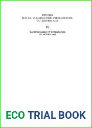 Dictionnaires et Repertoires Au Moyen Age; Une Etude Du Vocabulaire.