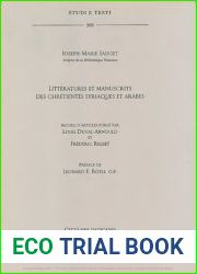 Litteratures et manuscrits des chretientes syriaques et arabes